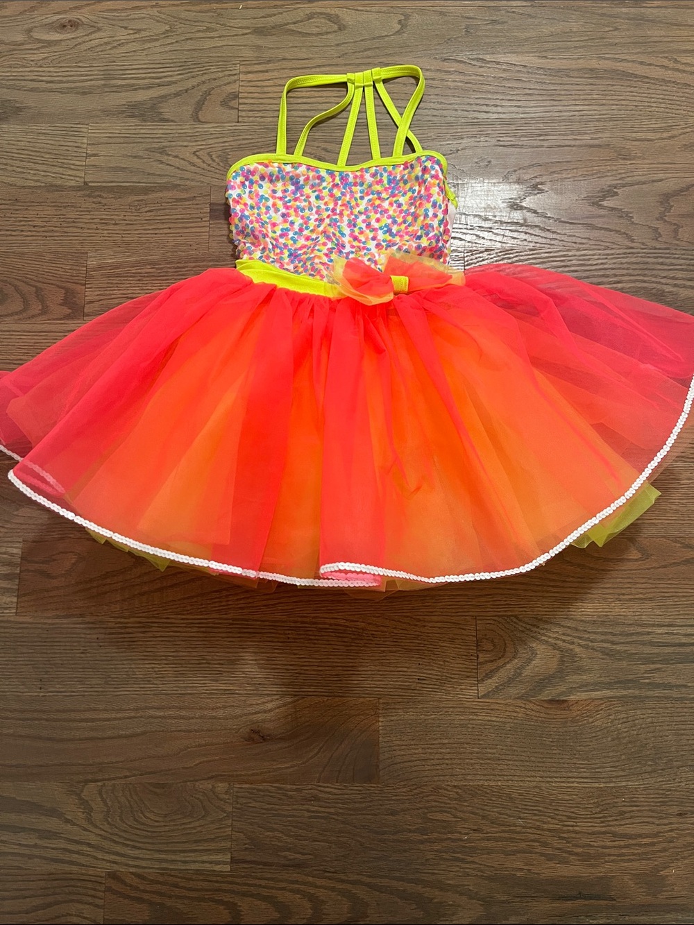 Weissman dance costume size 6/7 EUC